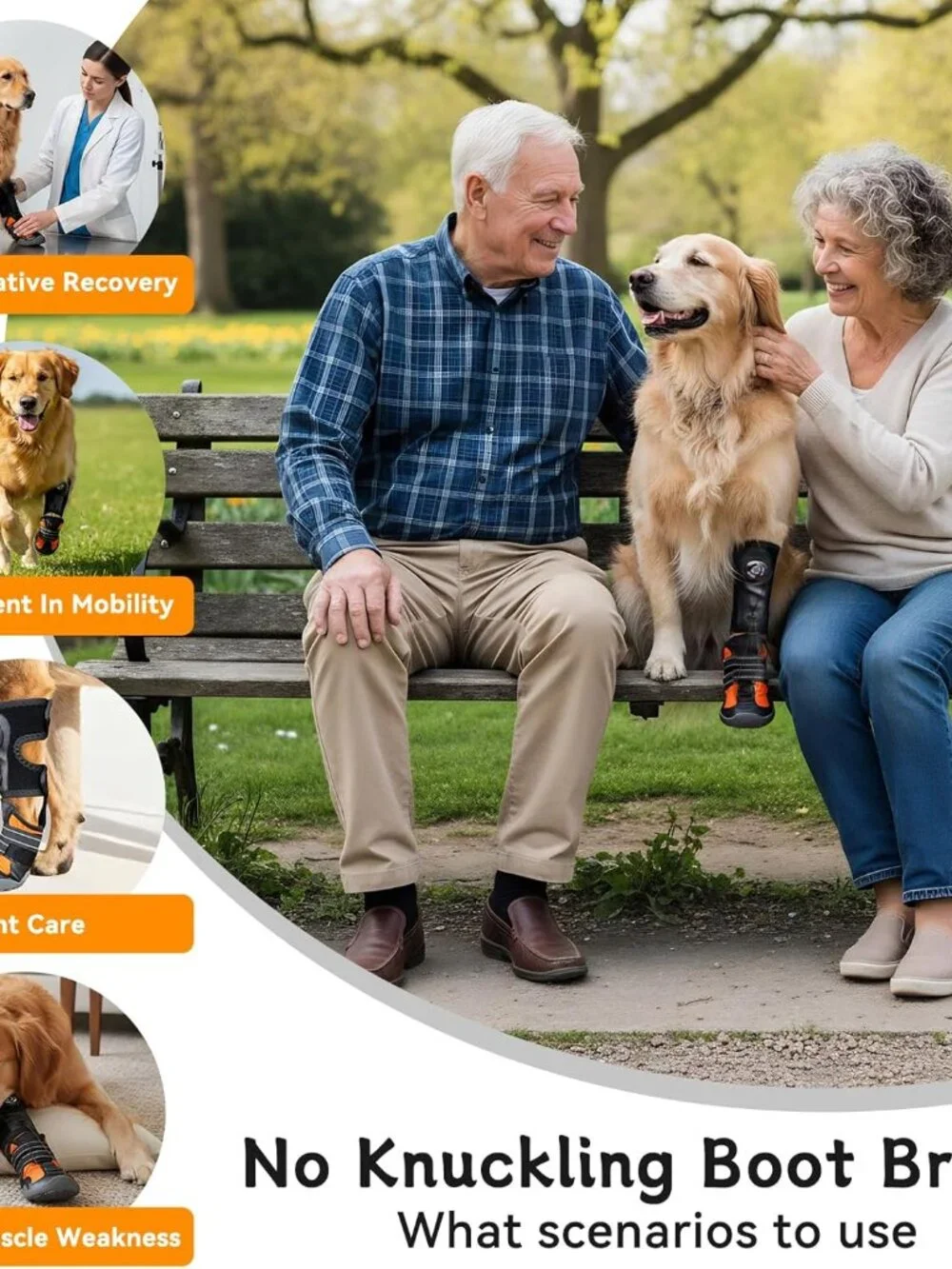 No Knuckling Brace for Dogs